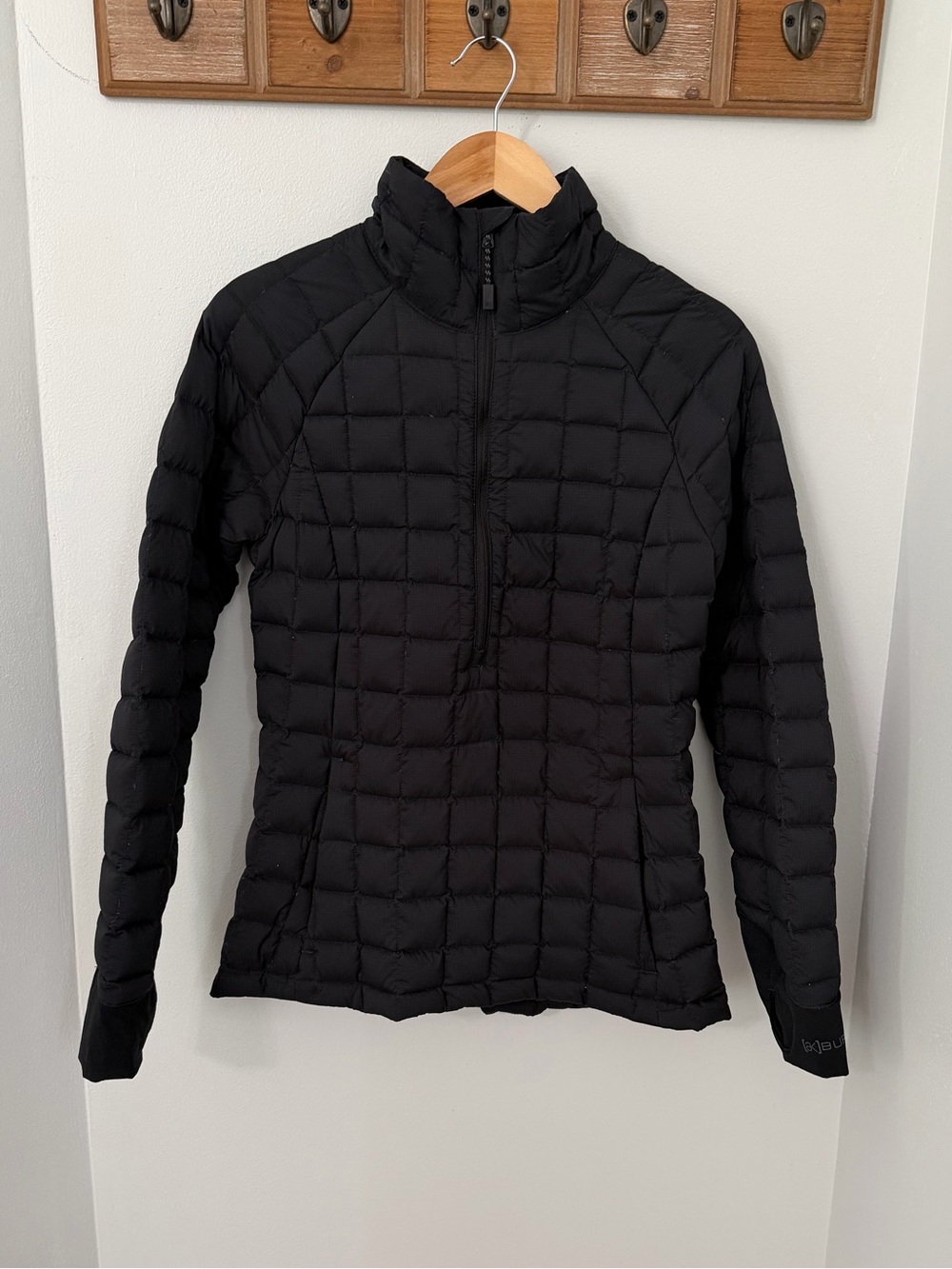 Burton Ak Baker Lite Down Pullover Women’s Jacket/ half zip puffer coat